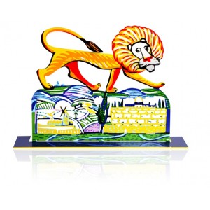 David Gerstein Lion Sculpture Decoración para el Hogar 