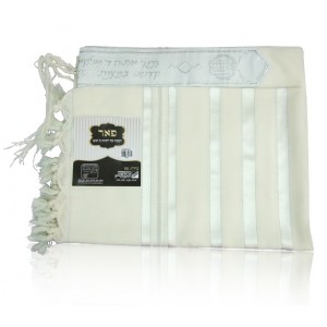White and Silver Or Tallit Talitot