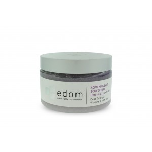 Edom Dead Sea Softening Salt Body Scrub in Patchouli Lavender Dead Sea Cosmetics