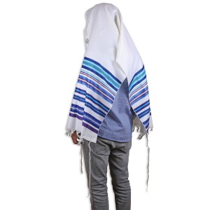 Blue and Purple Bnei Or Tallit Talitot