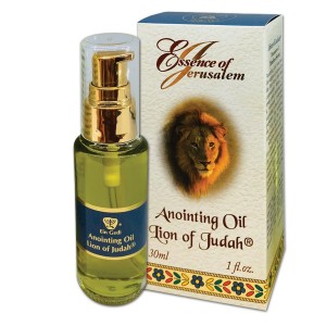 Ein Gedi Essence of Jerusalem Lion of Judah Anointing Oil (30 ml) Cosmeticos del Mar Muerto