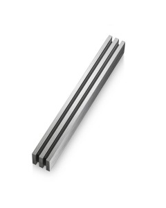 Gray Line Mezuzah in Brushed Aluminum by Adi Sidler Default Category