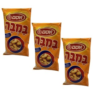 Three-Pack of Osem Bamba (Israel's Number 1 Snack) Despensa Israelí
