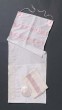 White Women’s Tallit with Pale Pink Stripes by Galilee Silks