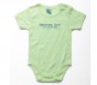 Onesie with Handsome Hunk Design in Blue and Green